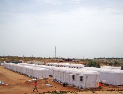 Εγκατάσταση καμπίνες αρθρωτής διαχείρισης που ολοκληρώθηκαν στη Σενεγάλη