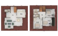 147 m² Προκατασκευασμένες Κατοικίας