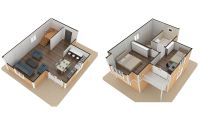 91 m² Προκατασκευασμένες Κατοικίας