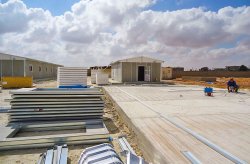 Η παραγωγή προκατασκευασμένων κτιρίων για την εξόρυξη πετρελαίου στη Λιβύη ολοκληρώθηκε
